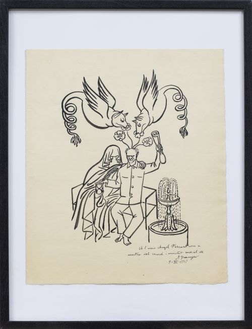 JOSEP GRANYER (Barcelona 1899-1983) Sin título, 1947