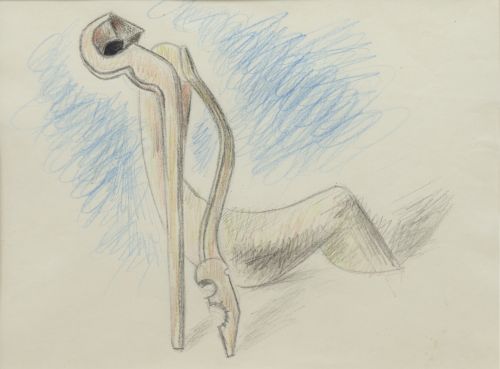 ÁNGEL FERRANT  (Madrid, 1890 - 1961)S.T (Todo se parece a