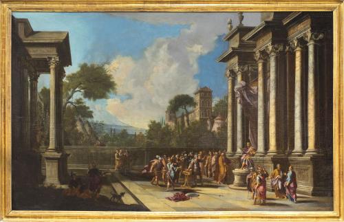 ATRIBUIDO A ALBERTO CARLIERI (1672- 1720)Capricho arquite