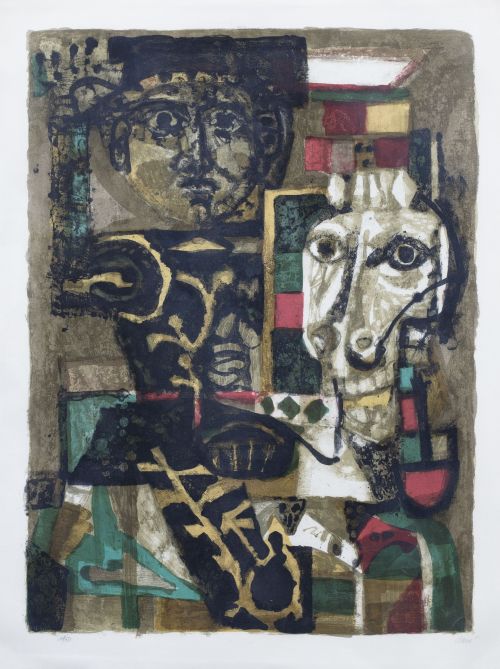 ANTONI CLAVÉ (Barcelona,1913 - Saint-Tropez, 2005)Gargant