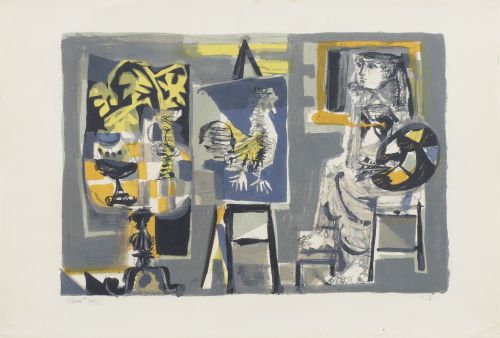 ANTONI CLAVÉ (Barcelona,1913 - Saint-Tropez, 2005)La femm