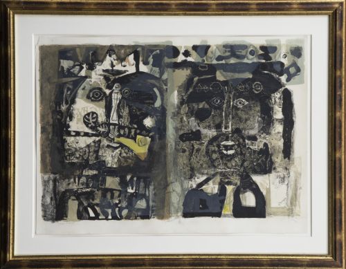 ANTONI CLAVÉ (Barcelona,1913 - Saint-Tropez, 2005)Deux ro