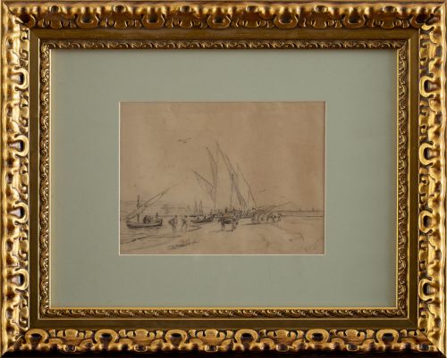 VICENTE MARCH MARCO (Valencia, 1859-1927)Pescadores de Va