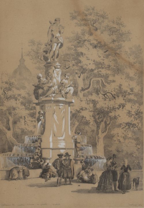 ESCUELA FRANCESA, MEDIADOS DEL SIGLO XIXLa Fuente de Apol