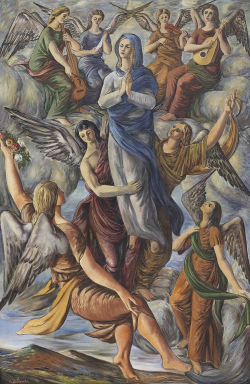 RAFAEL ZABALETA (Quesada, Jaén, 1907 - 1960)Asunción de l