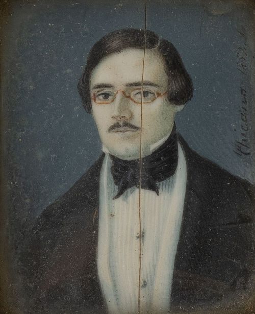 CHICANO (Escuela españolal, 1852)Retrato de caballero18