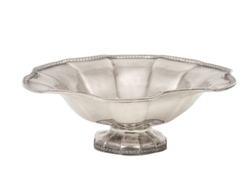 Centro de plata, ley 934. Con marcas.A.D.Vereschuur, Amst