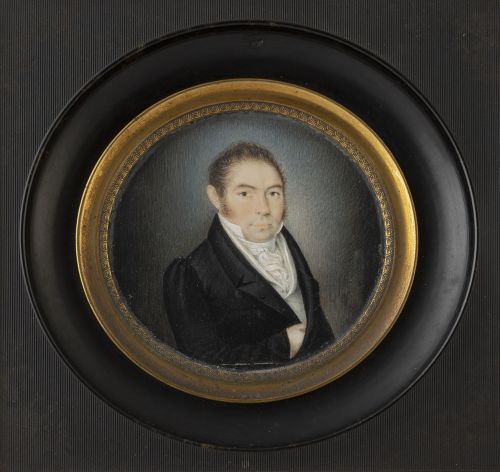 ESCUELA ESPAÑOLA, PRIMERA MITAD DEL SIGLO XIXRetrato de c