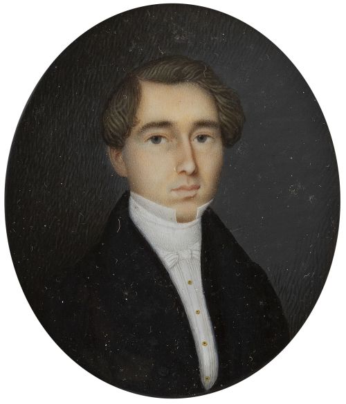 ESCUELA ESPAÑOLA, PRIMERA MITAD DEL SIGLO XIXRetrato de c