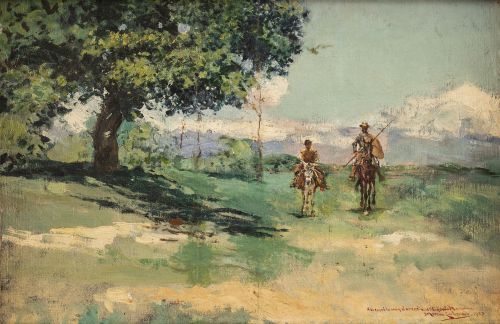JOSÉ MORENO CARBONERO (Málaga, 1860-Madrid, 1942), JOSÉ MOR