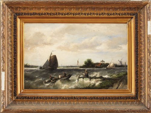 ESCUELA HOLANDESA, SIGLO XIXMarina