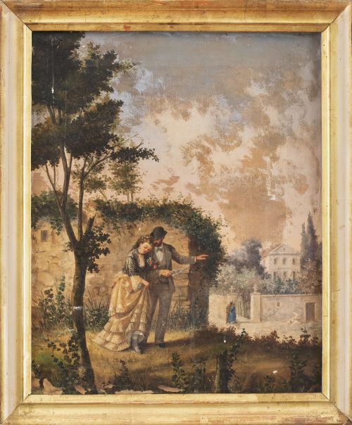 ESCUELA ESPAÑOLA, SIGLO XIXPaseando