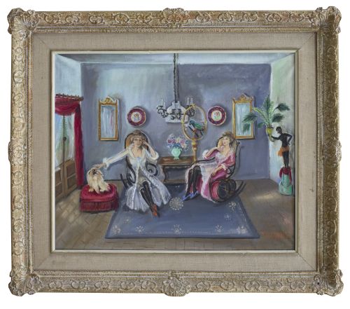 MARI PEPA ESTRADA (Málaga, 1905 - 1997)Interior, 1968​