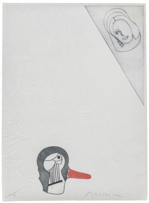 EDUARDO ARROYO (Madrid, 1937 - 2018)Cyrano, 1992