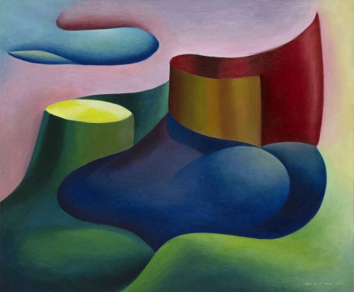 PACO DE LA TORRE (Almería, 1965)Mi palacio rosado, 2004