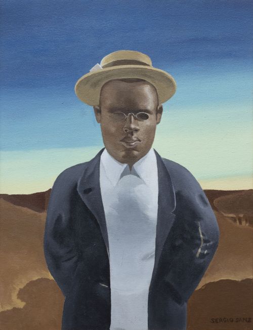 SERGIO SANZ (Santander, 1964)Un saco, 1997