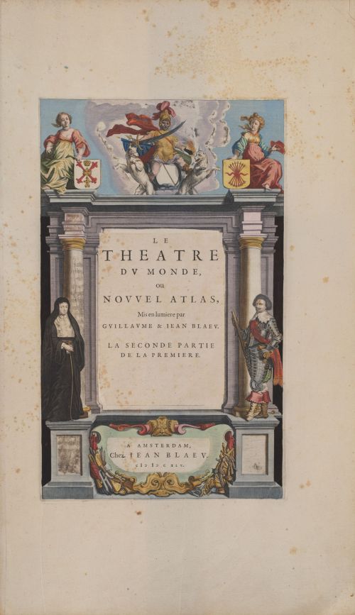 JOAN BLAEU (1596-1673), GERARD MERCATOR (1512- 1594) y WILL