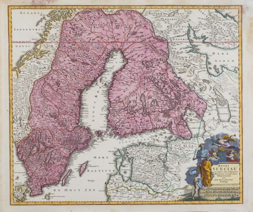 JOHANN BAPTIST HOMANN  (1664 -1724) y HOMANN HEIRS (1730 - 