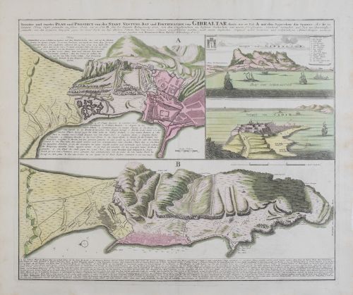 JOHANN BAPTIST HOMANN  (1664 -1724) y HOMANN HEIRS (1730 - 