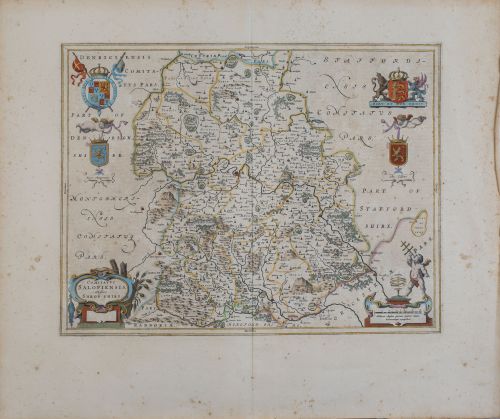 NICOLAES VISSCHER (1683-1696), JOAN BLAEU (1596-1673)Duca