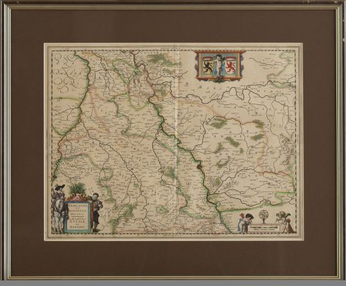 WILLEM JANSZOON BLAEU (1571-1638)Ducado de Julich y Berg: