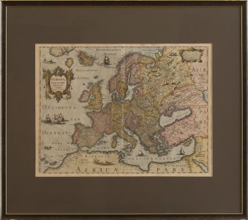 HENRICUS HONDIUS (ca. 1597- 1651) y JOHANNES JANSSONIUS (15