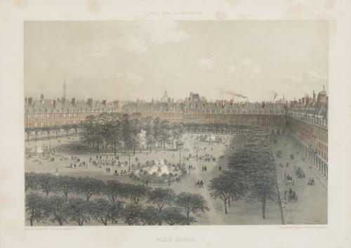 FELIX BENOIST, SIGLO XIX- XXParis, La Place Royale