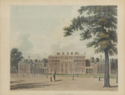 R. REEVE y WESTALL, SIGLO XIX- XXTres vistas: "Carlton Ho