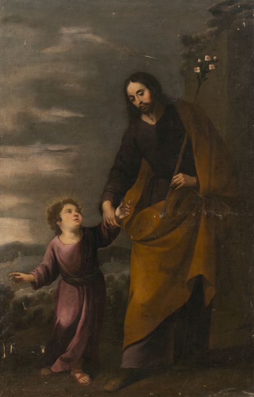 SEGUIDOR BARTOLOMÉ ESTEBAN MURILLO (Escuela sevillana, sigl