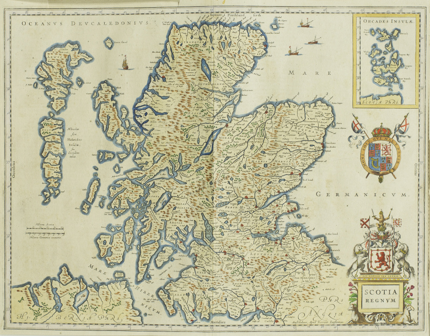 WILLIAM JANSZOON BLAEU (1571-1638)“Scotia regnum”