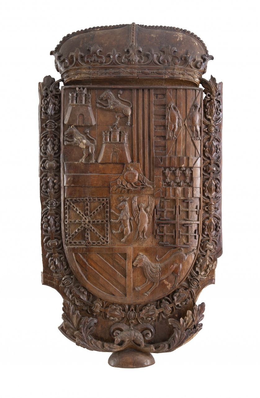 Escudo de España del Archiduque Carlos de Austria (1685 - 1